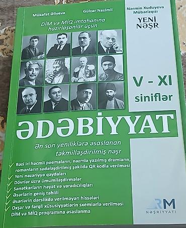 Məhsul: “Ədəbiyyat” dərs vəsaiti (V–XI siniflər üçün) Təsvir: - DiM