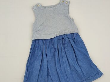 sukienka jeansowa z paskiem: Sukienka, Gap, 4-5 lat, 104-110 cm, stan - Bardzo dobry