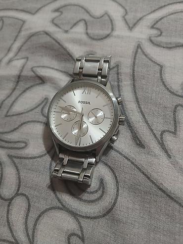 casio original: Классические часы часы, Fossil, США, Водонепроницаемые, Мужские, Б/у — 1