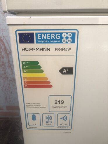 Soyuducular: İşlənmiş Hoffman Soyuducu Satılır, rəng - Ağ — 2