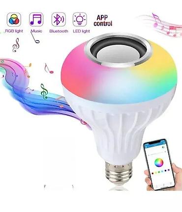 decije cebe: RGB Muzička Bluetooth Sijalica sa Daljinskim Upravljačem 🎶💡 — 1