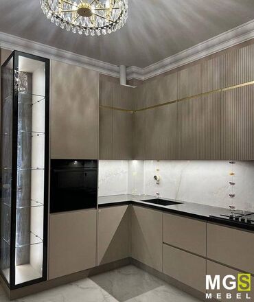 Mətbəx mebeli: Kvadrati 120 manat 270 manata kimi deyişen dolablar Paqonnu metri 180 — 16