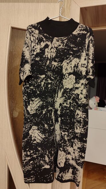 джинсовые юбки больших размеров: Gündəlik don, Midi, XL