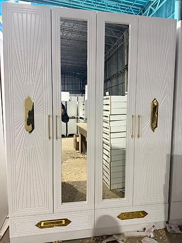 Шифоньеры, шкафы для одежды: Шифоньер, шкаф для одежды, Прямой, МДФ — 1