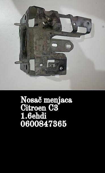 methyl 3: Nosač menjača dizajniran za model Citroen C3 sa motorom 1.6ehdi. Ovaj — 1
