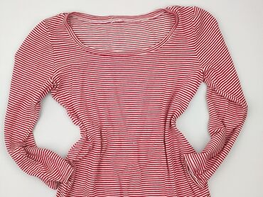 czerwona bluzka z dekoltem v: Women's blouse, size S