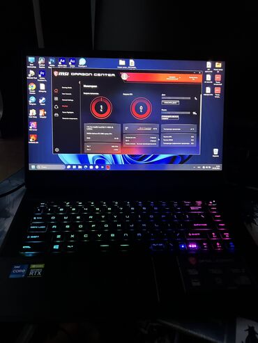 дешевый ноутбук: Ноутбук, MSI, 16 ГБ ОЗУ, Intel Core i7, 15.6 ", Игровой, память SSD