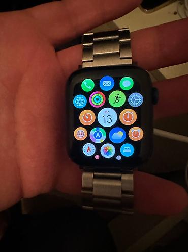 sensorlu: İşlənmiş, Smart saat, Apple, Sensor ekran, rəng - Göy — 2