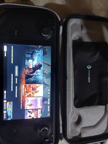 приставка для компьютера: Портативная игровая консоль Steam Deck lcd Характеристики и