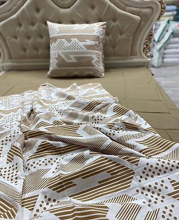 Комплекты постельного белья: Постельное бельё 100% хлопок, текстиль полуторки комплект, двух спалки — 17