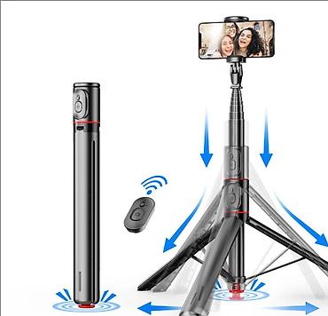 Другие аксессуары для мобильных телефонов: Селфи Палка-Штатив Selfie Stick TT01 Универсальный штатив 2-в-1 с — 11