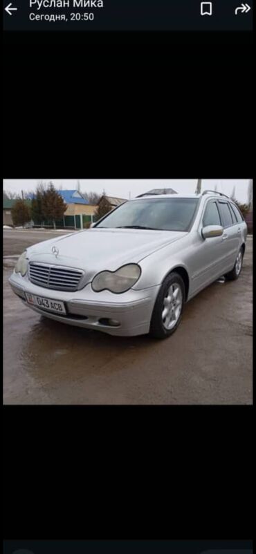 ош матиз 2: Mercedes-Benz C-Class: 2003 г., 2.4 л, Механика, Бензин, Универсал