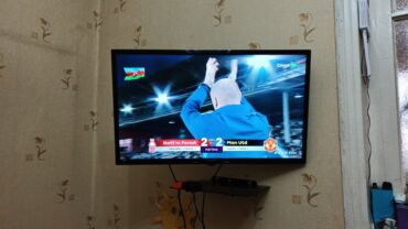 usb modem: Hoffman televizor 82sm Sadə. - Ekran: təxminən 32–40 düym diaqonallı