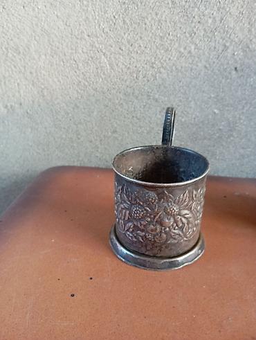 caydan satışı: Çay dəsti, rəng - Gümüşü, Metal, SSRİ — 4