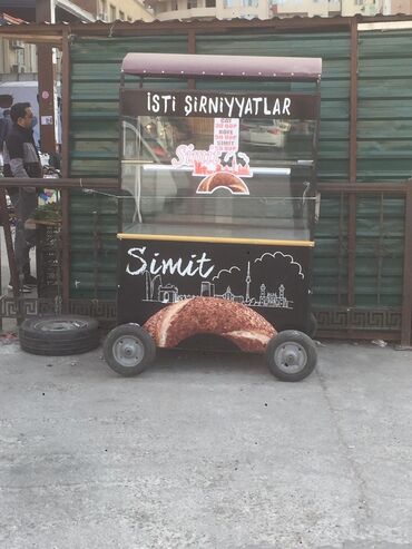 Simit arabasi istiliyi işiq sistemi var tecili olduğu uçun 400 manata
