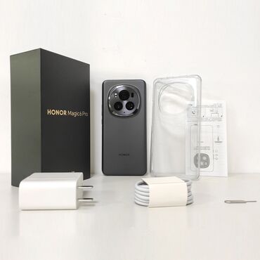 Honor: Honor Magic 6 Pro, 512 GB, rəng - Qara, Face ID — 1