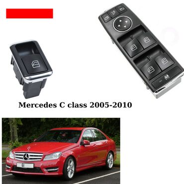 оригинальный каталог запчастей рено: Mercedes C class 2005-2012 üçün şüşə qaldıran knopka blok satılır
