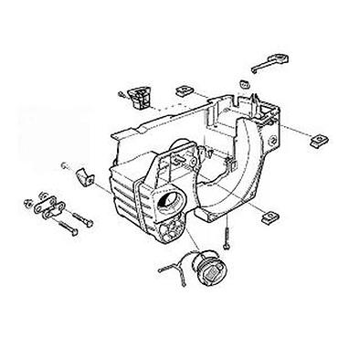 kucne merdevine ikea: Metalna pločica – završna maska/štitnik starter kućišta za motorne — 4