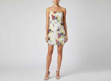 sukienka długa na wesele plus size: NLY Trend, Women`s dress, size M