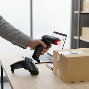 zebra: Беспроводной лазерный сканер штрих-кодов NETUM NT-M2 с дистанцией — 1