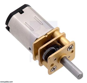 Ötürücü qutuların detalları: Kateqoriya: Motorlar > Reduktorlu DC Motorlar > 12mm Motorlar — 1