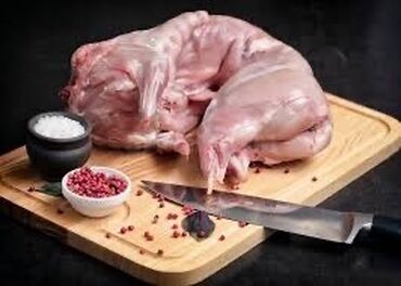 Мясо, рыба, птица: Кролики тушки 
Вес от 2 до 3 кг 
Свежее мясо