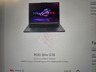 11 ekran: İşlənmiş ASUS ROG, 15.6 ", Intel Core i9, 1 TB, Ünvandan götürmə, Pulsuz çatdırılma, Ödənişli çatdırılma