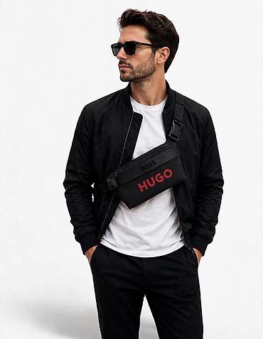 helanke sa slicem: Muška crossbody/torbica preko grudi HUGO BOSS - Model — 1