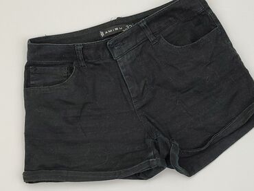 czarne krotkie legginsy: Krótkie Spodenki Damskie, Amisu, 2XS (EU 32), stan - Dobry