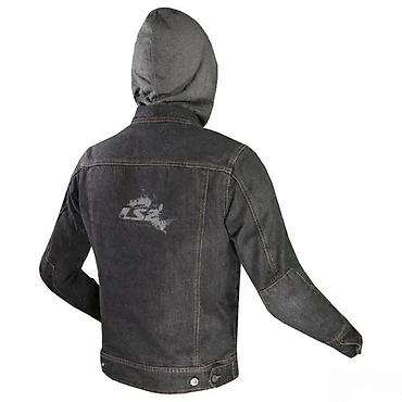 Ostale jakne: LS2 moto teksas jakna sa kapuljačom - Materijal: tamni denim sa — 4