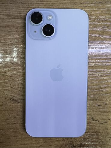 Apple iPhone: IPhone 15, 128 ГБ, Защитное стекло, Чехол, 100 %