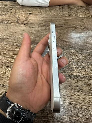 Мобильные телефоны и аксессуары: IPhone 15 Pro цвет (белый) - Корпус: матовое стекло с логотипом — 2