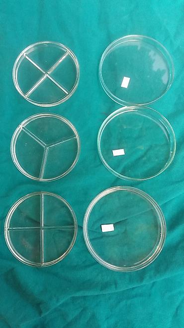 Ostali medicinski proizvodi: Stomatološke posude Petri šolje Podeljene petri šolje Inox opal — 28