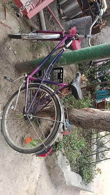 Şəhər tipli velosiped - Rəng: bənövşəyi–çəhrayı ombre çərçivə -