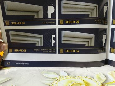 Дверные ручки: Fasad üçün dekorativ pəncərə plintusları – RERAPIER kataloqu Model