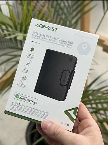 сумки бишкек: ACEFAST ACEGEO S6 — умный чехол для паспорта с встроенным gps трекером — 1