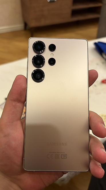 Samsung Galaxy S25 Ultra, 256 GB, rəng - Boz, Simsiz şarj lalafo.az -da Samsung Galaxy S25 Ultra, 256 GB, rəng - Boz, Simsiz şarj