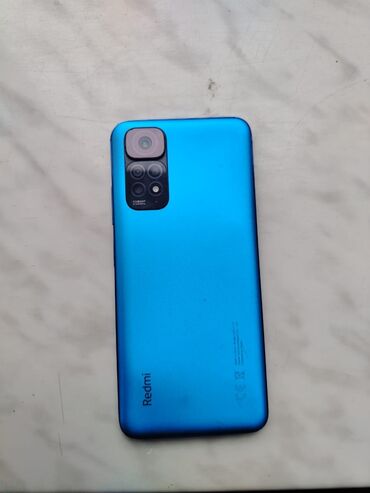 redmi 10 ikinci el: Redmi Note 11S, 128 GB, rəng - Göy, Sensor, İki sim kartlı, Face ID