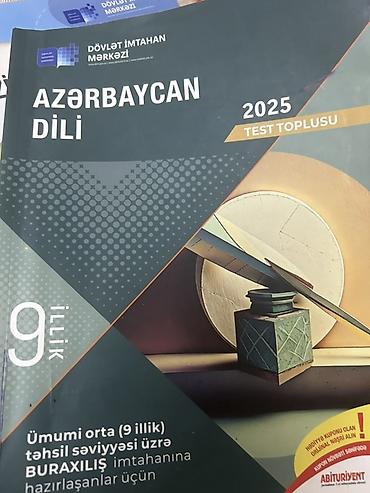 Testlər: Məhsul: “Azərbaycan dili – 2025 Test Toplusu” (Dövlət İmtahan Mərkəzi — 1