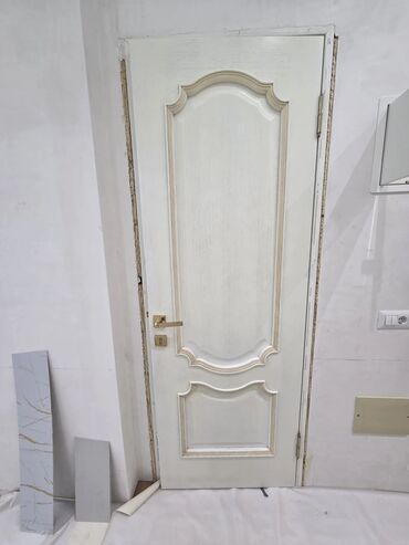 входные двери баку: Klassik üslublu daxili qapı - Material: ağac teksturalı ağ rəngli