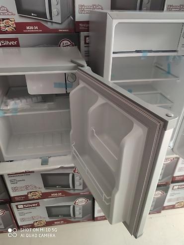 midea soyuducu: Yeni 1 qapılı Midea Soyuducu Satılır, rəng - Boz, Dolab içi — 9