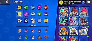 джес: Аккаунт Brawl Stars Основное: - Путь к славе: 98 941 трофей (рекорд — 3