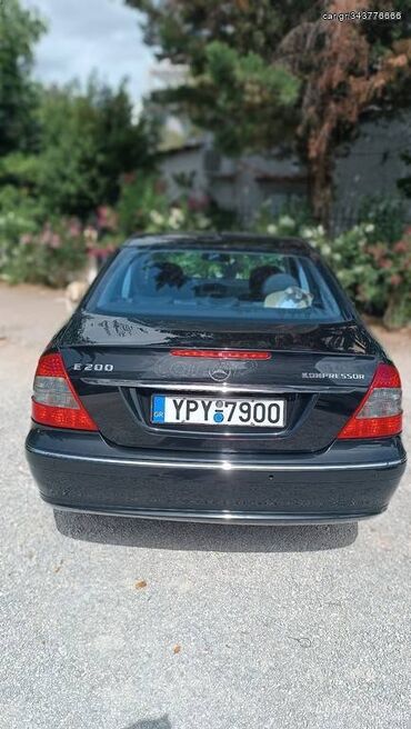 Μεταχειρισμένα Αυτοκίνητα: Mercedes-Benz E 200: 1.8 l. | 2008 έ. Λιμουζίνα