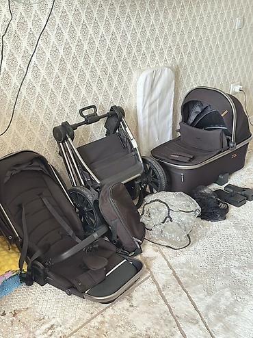 Коляски: Коляска, Другой бренд, цвет - Черный, Б/у, Самовывоз, Платная доставка — 12
