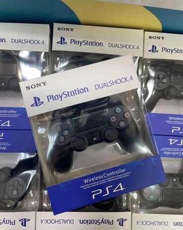 джойстики радио интерфейс: Геймпад Sony PlayStation DualShock 4 (PS4), беспроводной -