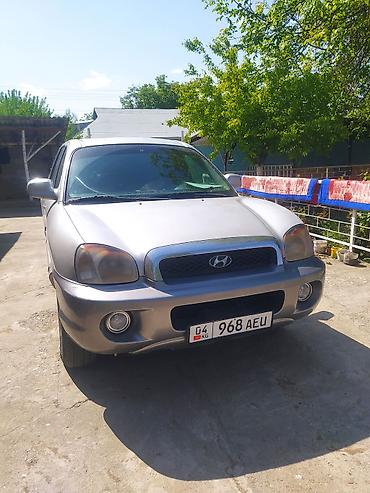 газ 53 токмок: Hyundai Santa Fe: 2003 г., 2 л, Автомат, Дизель, Кроссовер — 7