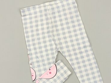 legginsy eko skóra z zamkiem: Legginsy, So cute, 9-12 m, stan - Bardzo dobry