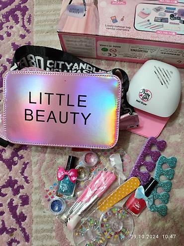 Uşaq üçün “Makeup Bag – Little Beauty” kosmetik dəsti Tərkibi və