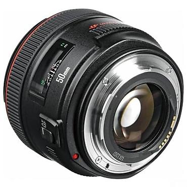 Elektronika: Canon EF 50mm f/1.2L USM 1257B005-D Bütün kateqoriyalar • Elektronika — 1