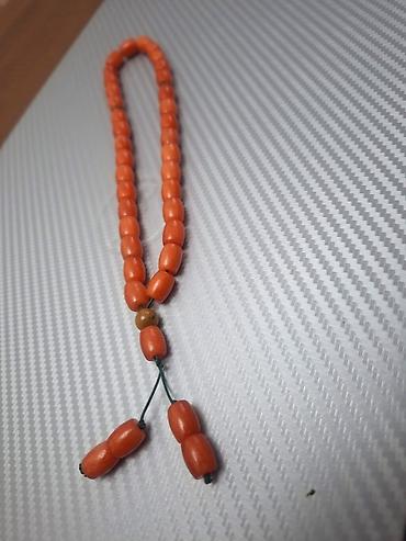 Təsbehlər: Məhsul: Mərcan təsbeh - Material: Mərcan (qırmızı) - Rəng: Parlaq — 8